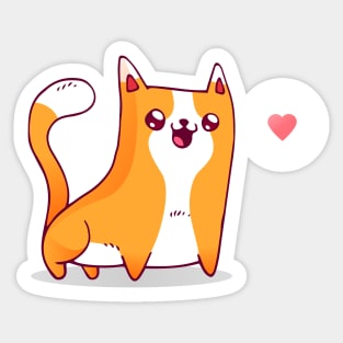 Cute Cat Sticker